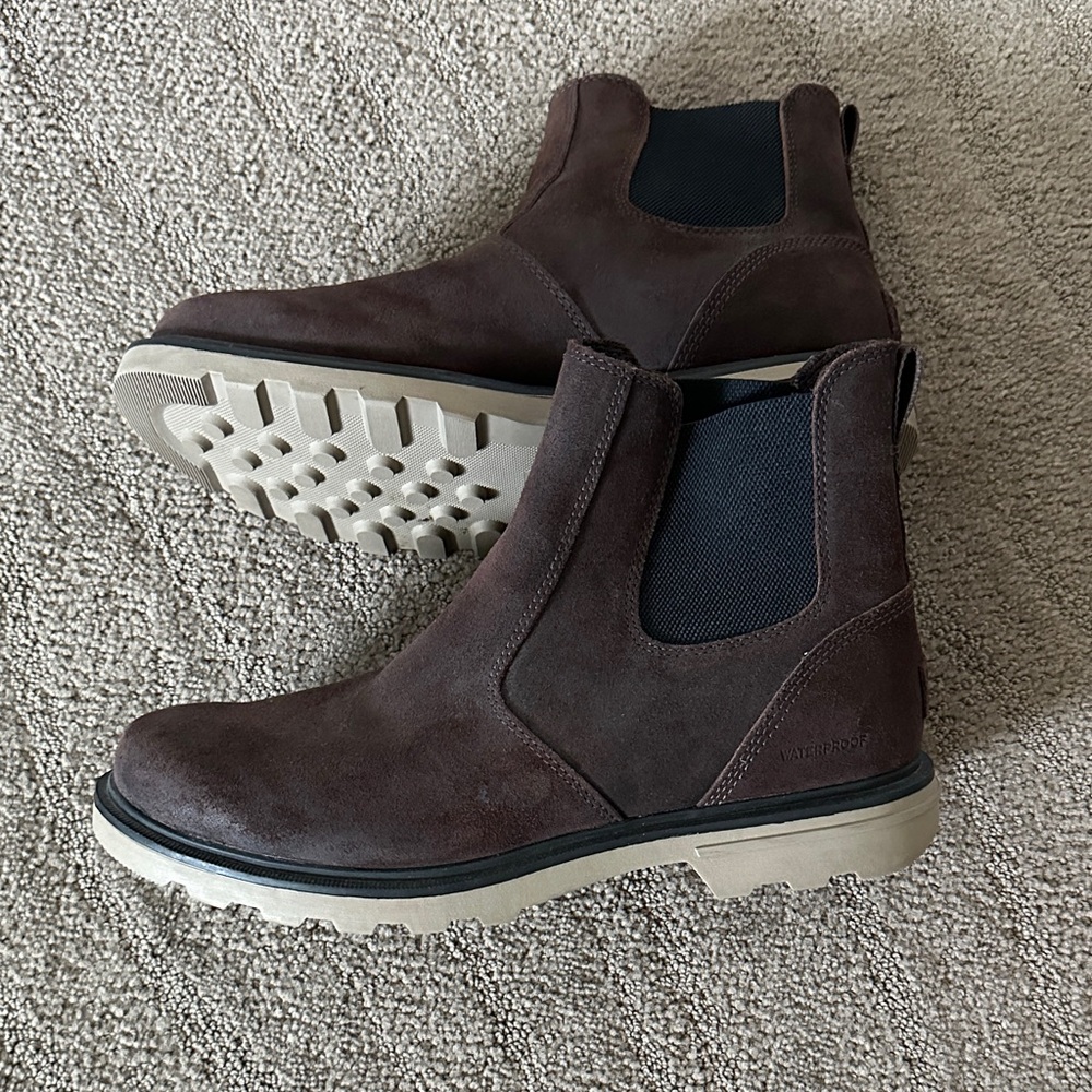 Sorel Men's Dark Brown Suede Boots - Picture 7 of 7